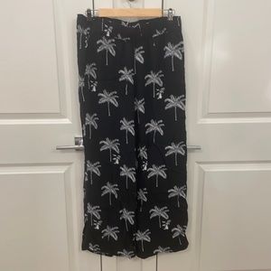 Preppy Ann Taylor Wide Leg Pants